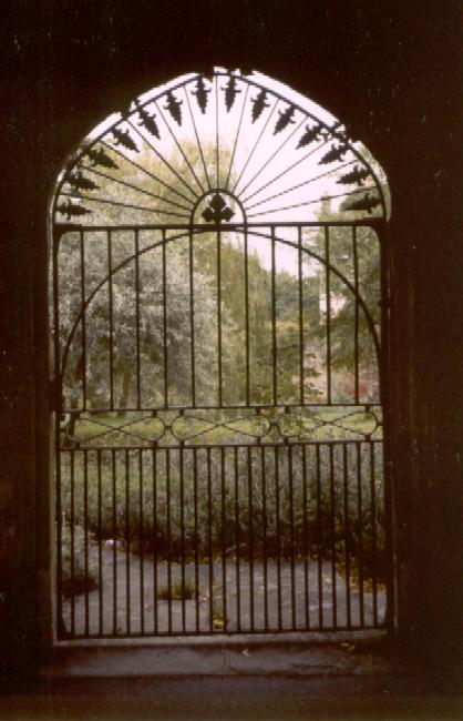 portail en fer
forgé